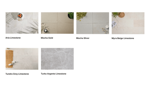 Limestone natural stone tiles