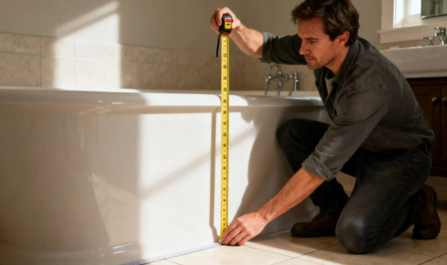 Moisture Vapor Thresholds Checked in Home Repair Near Me Bathrooms