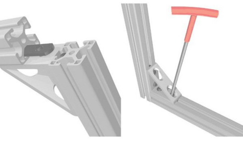 MiniTec Aluminum Framing layouts